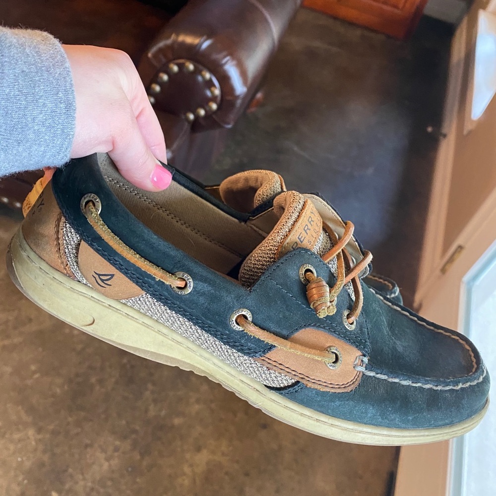 Sperry Womens Ivyfish Boatshoe -Navy